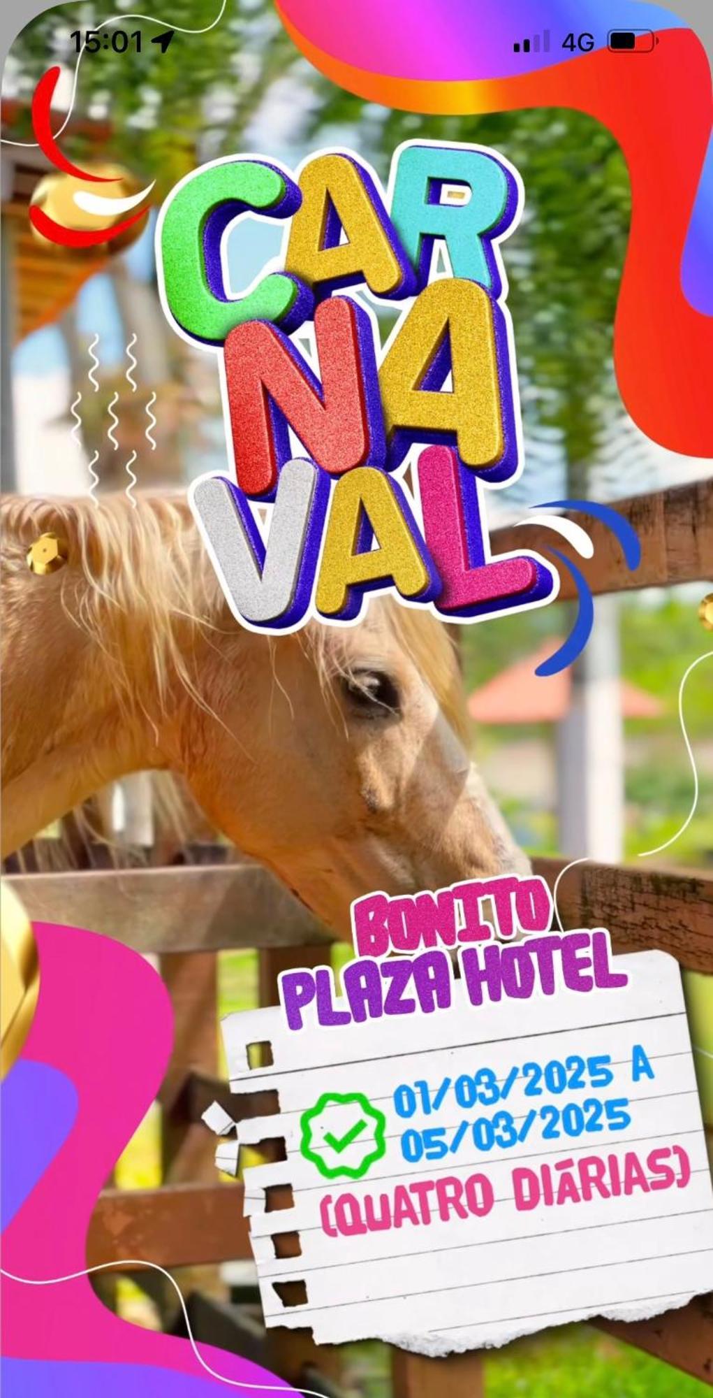 Bonito Plaza Hotel Exterior foto